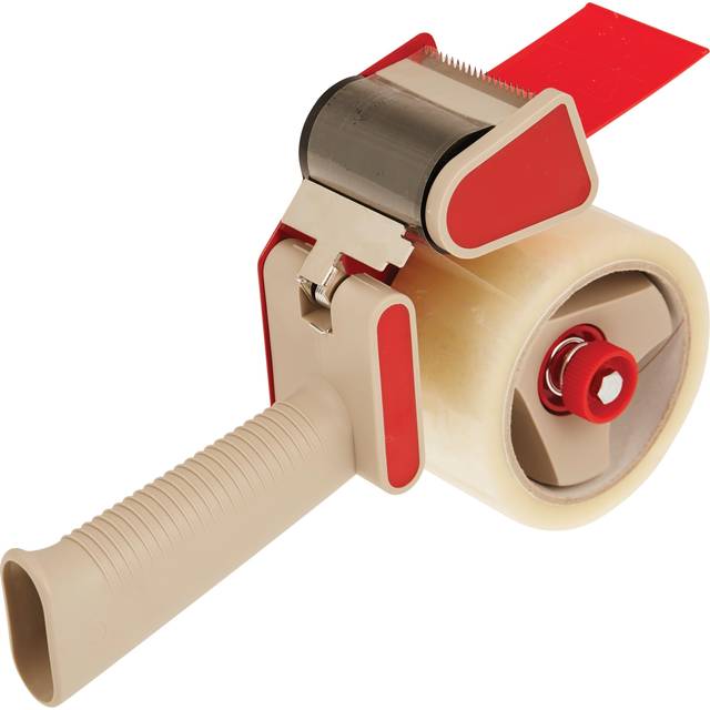 Scotch Tape gun HE180 Grey, Red Barrel width (max.): 50 mm Length (max.) 66 m Decelerator