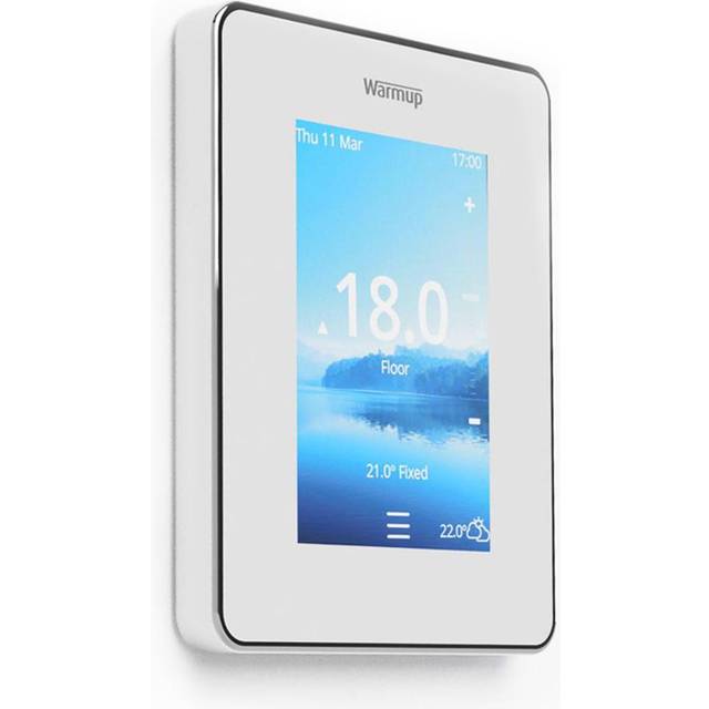 Warmup Smart 6iE Thermostat Bright Porcelain