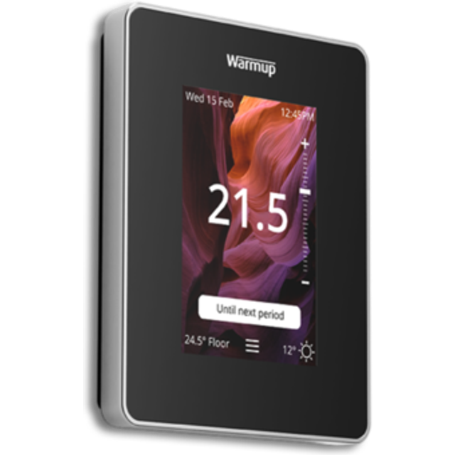 Warmup Smart 6iE Thermostat Onyx Black