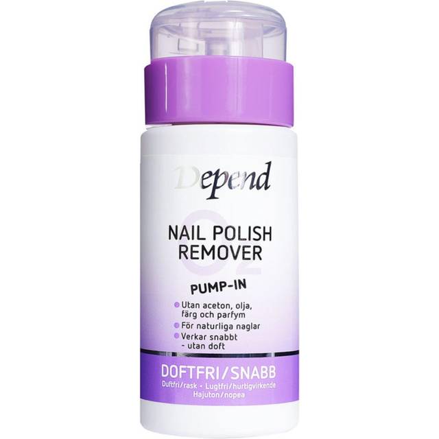 Depend O2 Nail Polish Remover Pump-In 125ml