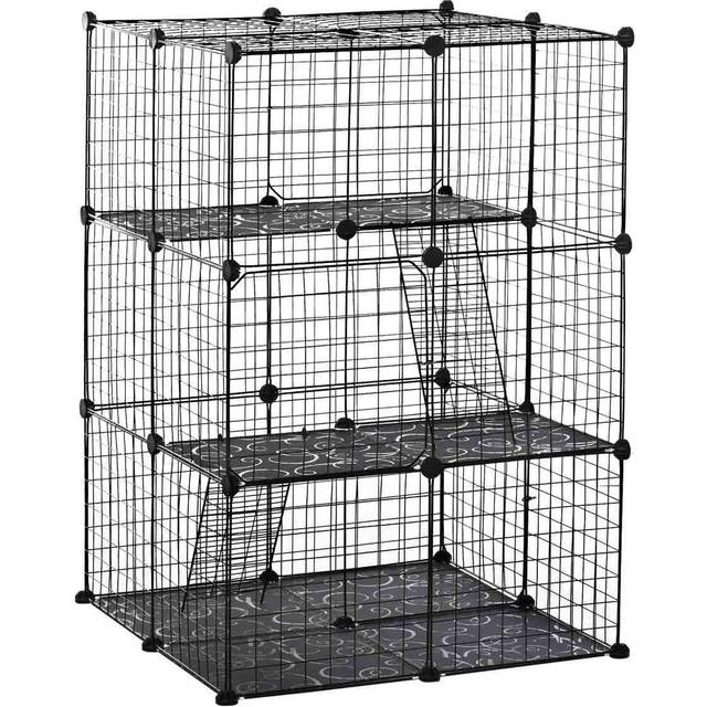 PawHut Pet Playpen Small Animal Cage | TJ Hughes