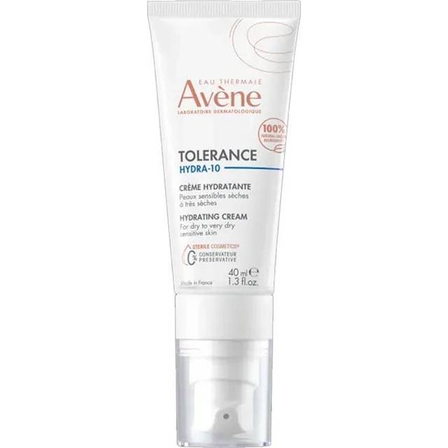 Avène Tolerance Hydra-10 Moisturising Cream 40ml - 100% Natural Ingredients - For Dry Skin - Face the Future
