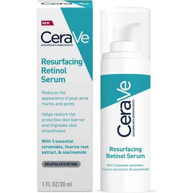 CeraVe Resurfacing Retinol Serum 30ml - Ansigtsolie test - Dinskønhed.dk