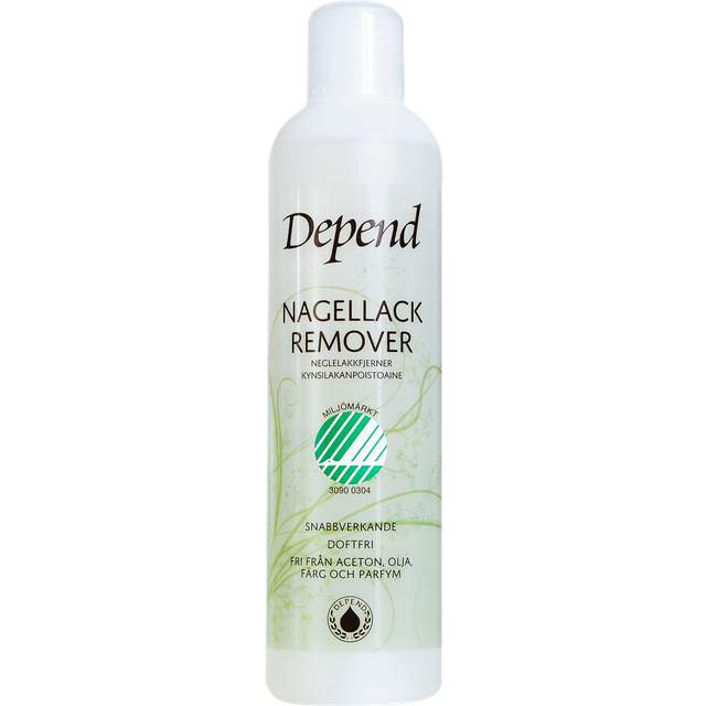 Depend Neglelakfjerner Svanemærket 250 250ml