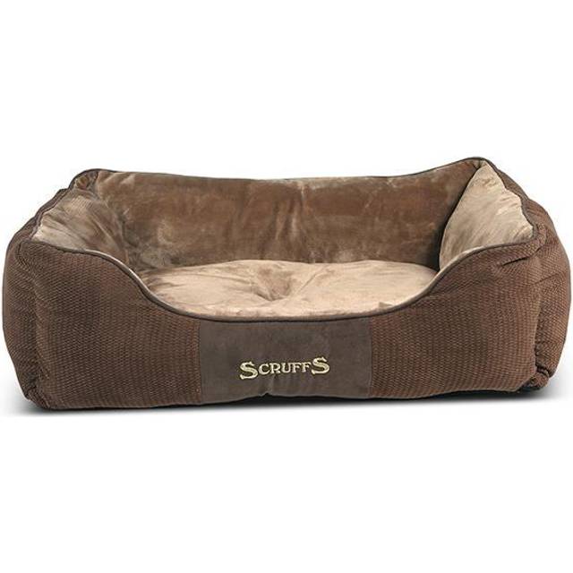 Scruffs Chester Box Bed Choklad (brun) hundkorg. Förpackning: XL