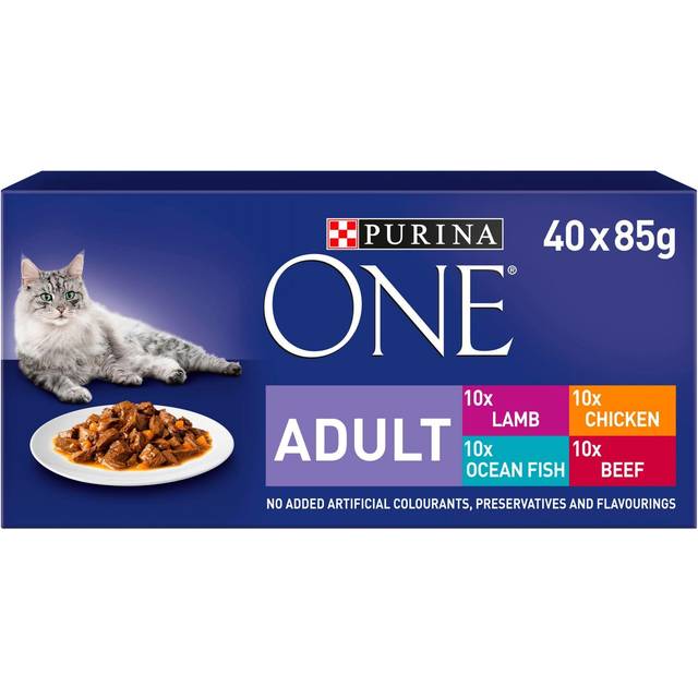 PURINA ONE Adult - Mixed Selection (40 x 85g)