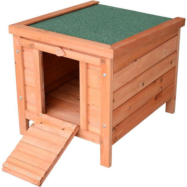 PawHut Wooden Rabbit Hutch Bunny Cage Guinea Pig House Pet Habitat Ferret | TJ Hughes