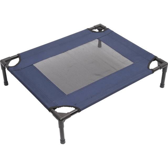PawHut Pet Bed Blue, Black 610 mm x 762 mm x 180 mm