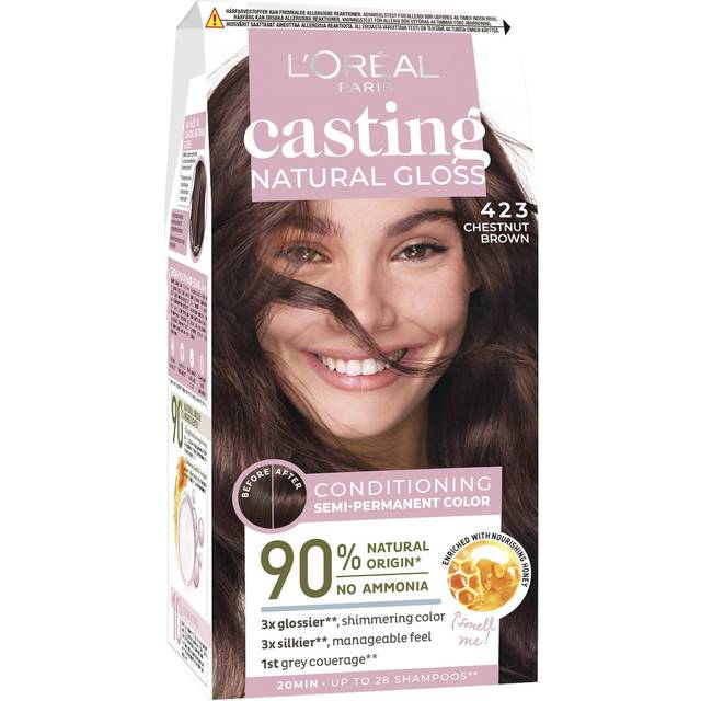 L'Oréal Paris Casting Natural Gloss 423 Chestnut Brown