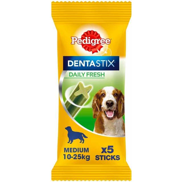 Pedigree Dentastix Fresh Daily Medium Dog Dental Treats 5 Sticks