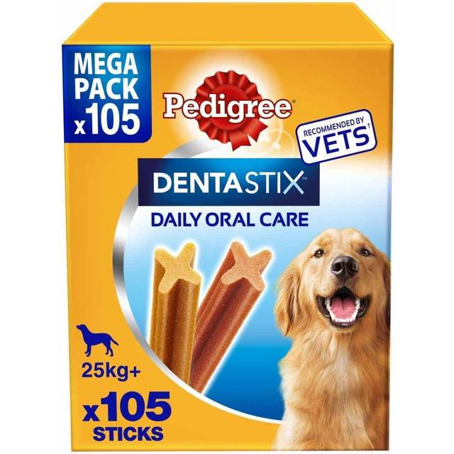 Pedigree DentaStix Daily Dental Chews Large Dog 105 Sticks