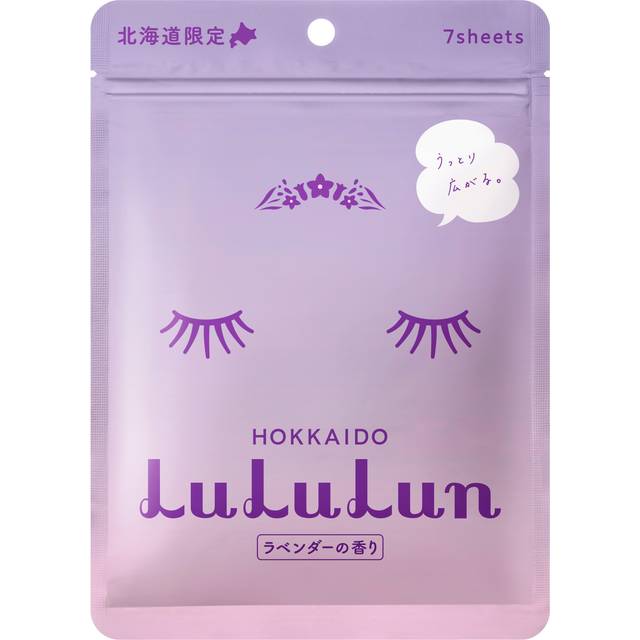 Lululun Premium Sheet Mask Hokkaido Lavender 7-pak