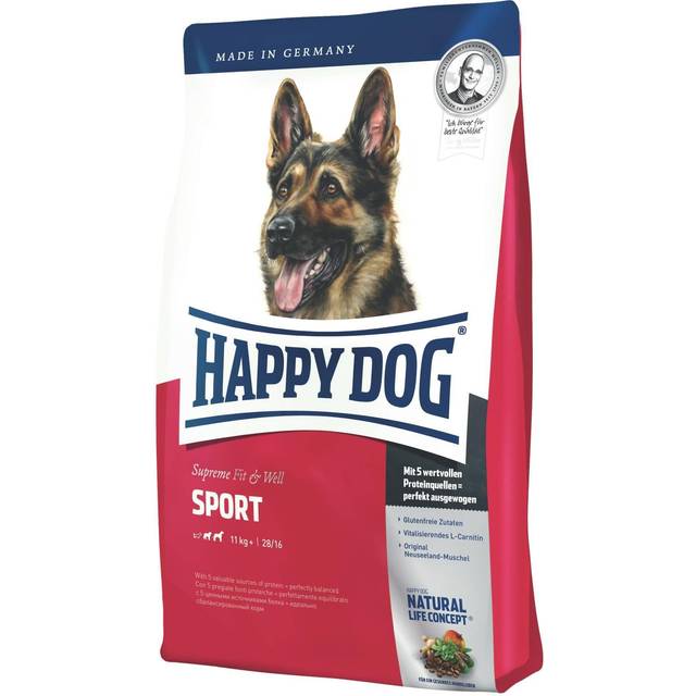 Happy Dog Fit & Vital Sport hundfoder. Förpackning: 14 kg