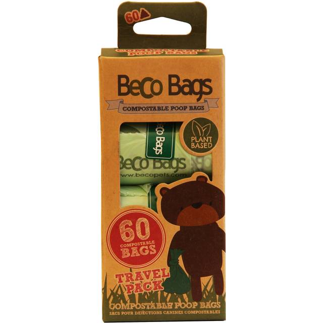 Beco Compostable Poop Bags - 60 Pack