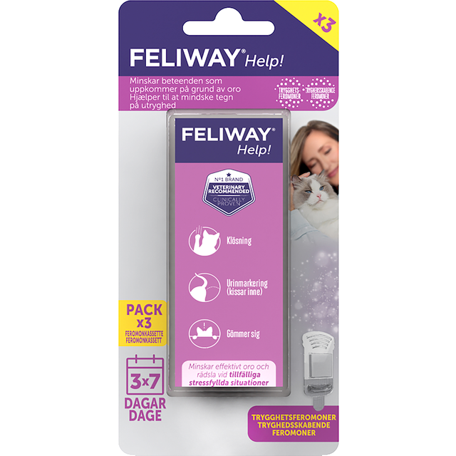 Feliway Help refillkassett 3 st