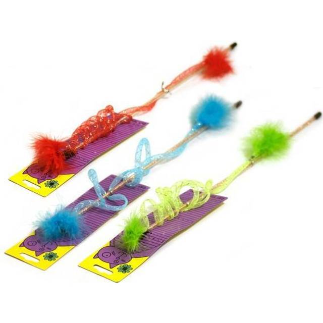 Cat Toys Pole Glitter - Kattvippa