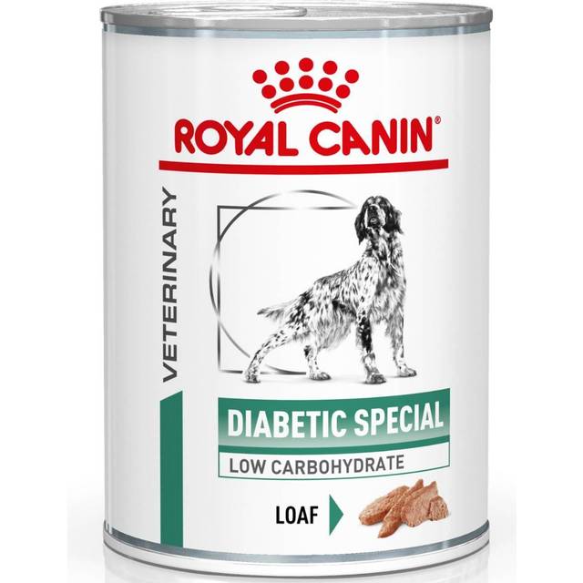 Royal Canin Veterinary Diets Dog Weight Management Diabetic Special Low Carbohydrate Loaf Våtfoder för hund 410 g