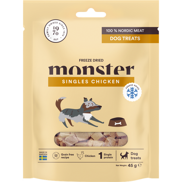 Monster Dog Treats Chicken - 45 g