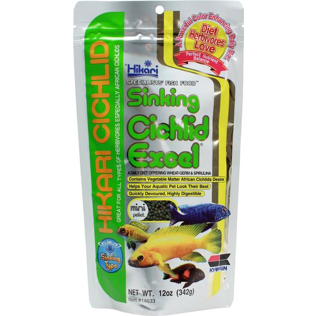 Hikari Sinking Cichlid Excel Mini Pellet - 342 g