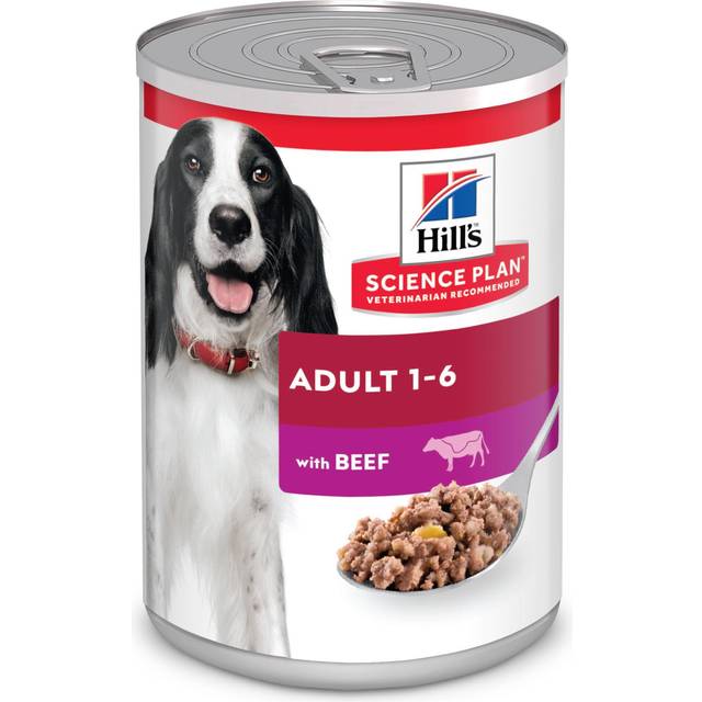 Hills Science Plan Adult Delicious Beef Canned - Wet Dog Food 370 g