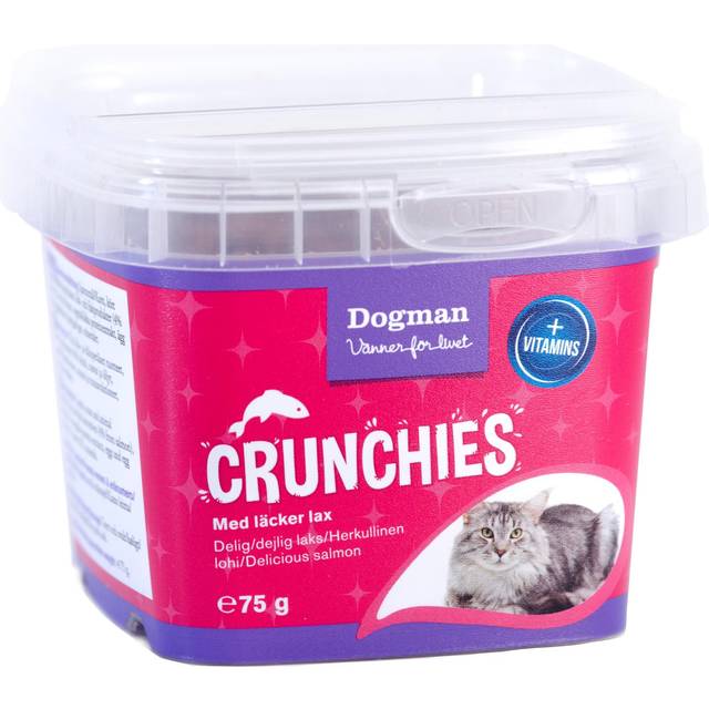 Dogman Crunchies lax 75g
