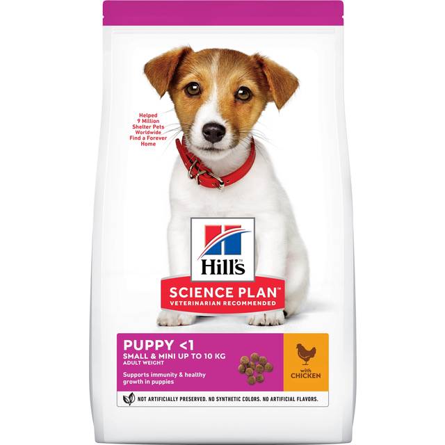 Puppy Small & Mini torrfoder med kyckling Hundfoder - 6 kg