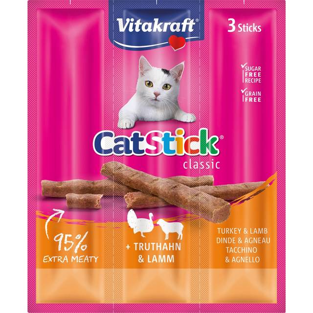 Vitakraft Cat Stick Turkey/Lamb 18 g