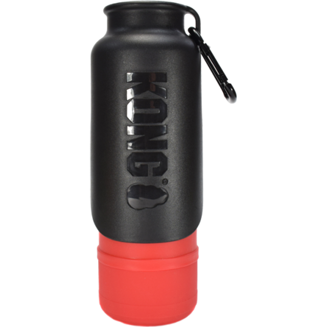 Kong H2o Rostfri Vattenflaska Isolerad 740ml - Röd