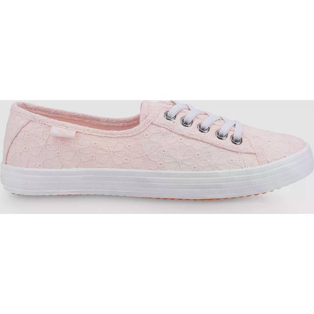 Rocket Dog Chow Chow Elsie Casual Womens Slip On Shoes | Slip On Shoes  | Light Pink  | UK Size 3