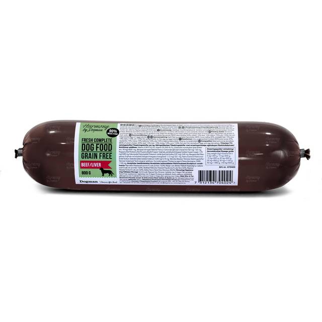 Harmony Grain Free Nöt/Lever - 800g