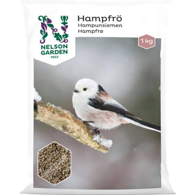 Hornum Care-Bird Fuglefrø Hampfra de Luxe, spand 5