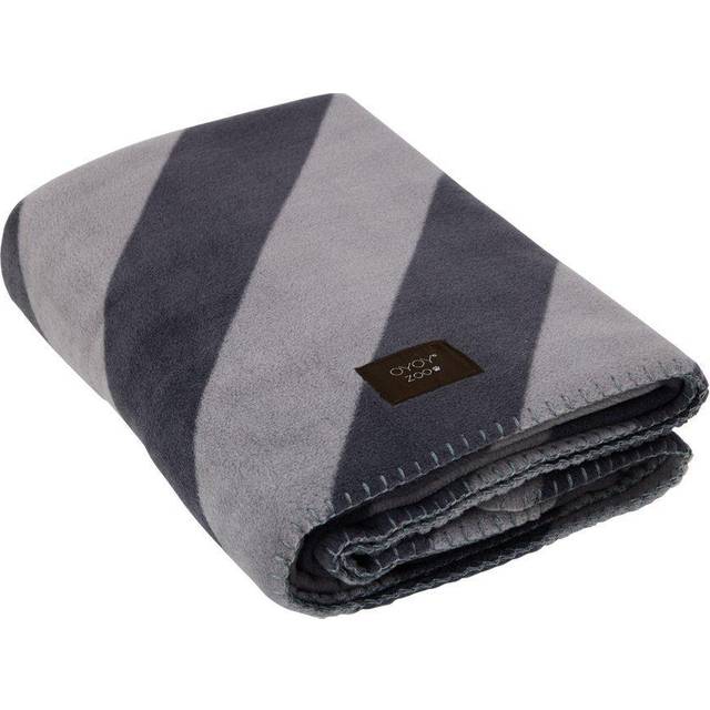 OYOY ZOO - Kaya Dog Blanket - Hund filt - 206 Black - H120 x W160cm (M)