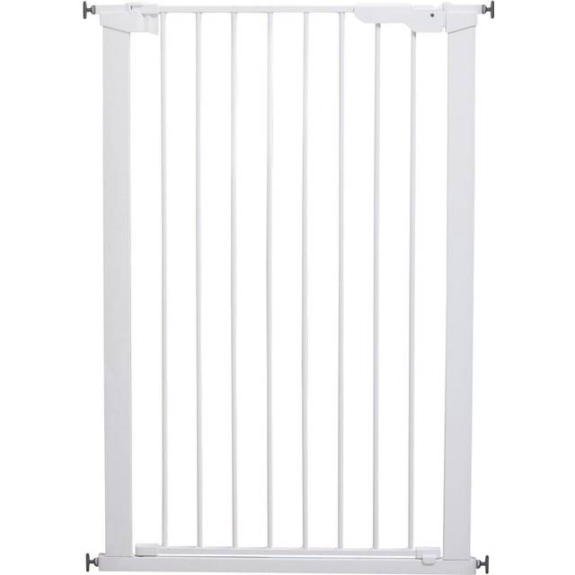 DogSpace Bonnie Extra Hög (105cm) Hundgrind Metal, Vit
