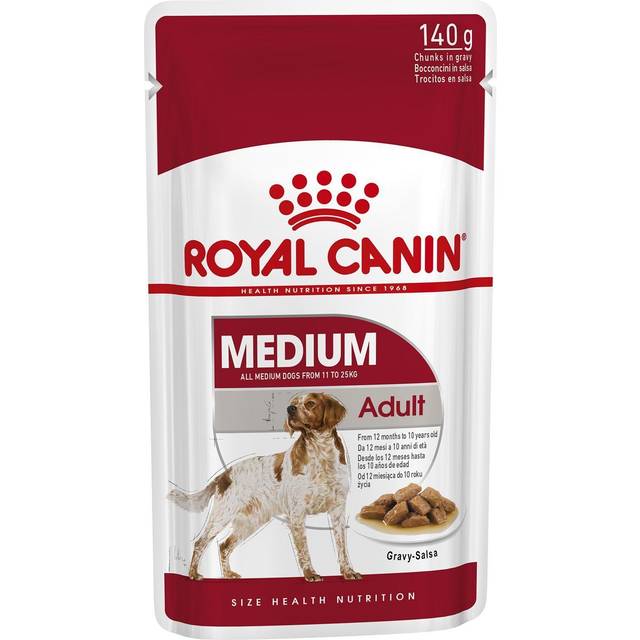 Royal Royal Canine Adult Medium Pouch Box 10x140gr 1400 g