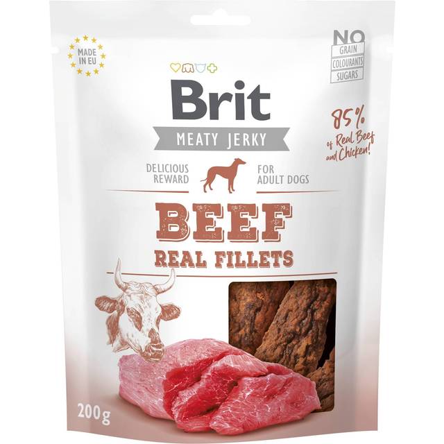 Brit Care Meaty Jerky Beef Fillets (200 g)