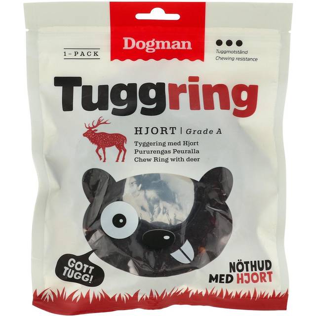 Dogman Tyggering med Hjort, 160g