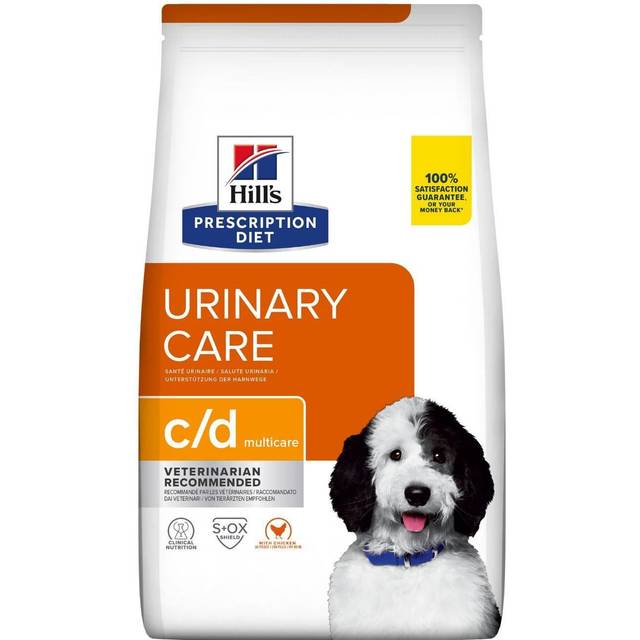 Hill's PRESCRIPTION DIET c/d Multicare Torrfoder till Hundar med Kyckling - 4 kg (4 kg)