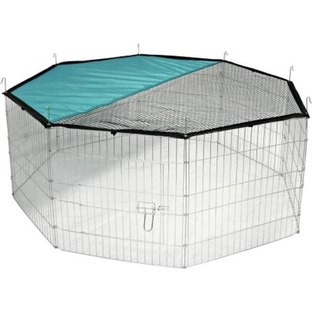 Ryom Rabbit Run Covered Galvanized 8 Bays