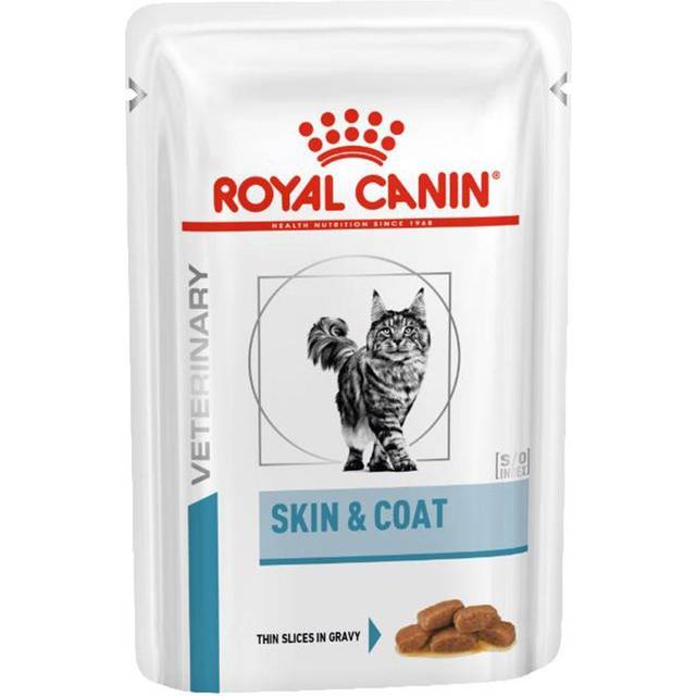 Royal Canin Derma Skin & Coat Pouch Våtfoder för Katt - 12x85 g