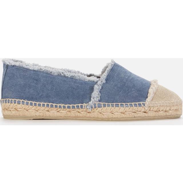 Castañer - Kampala frayed-edge espadrilles - women - Rubber - 37 - White