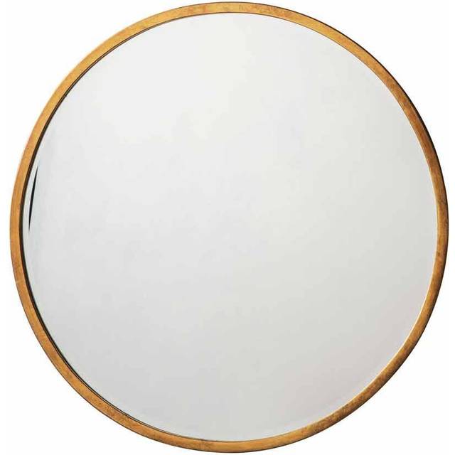 Henty Round Wall Mirror - Gold