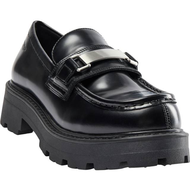 Vagabond - Cosmo 2.0 - Svarta loafer i skinn storlek 37 - Black (37)