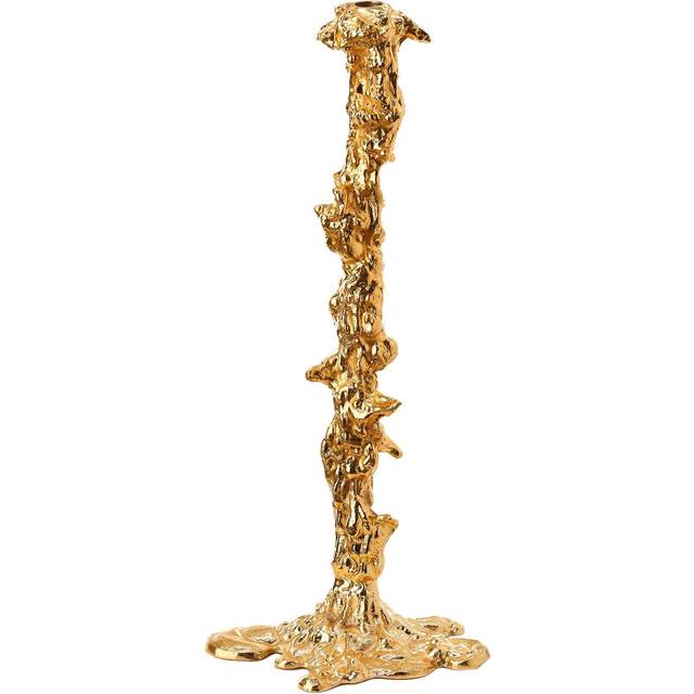 Polspotten - Drip Candle Holder XXL - silber/LxBxH 20x22x50cm - silver (50.0 x 20.0 x 22.0cm)