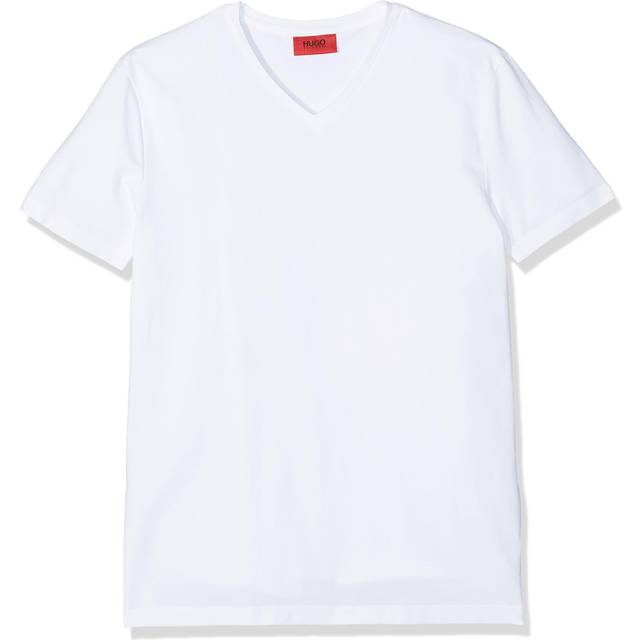 HUGO V-t-shirt för män, svart (svart 001), M