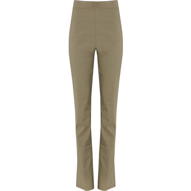Long Tall Sally Bi-stretch Straight Leg Trouser - Black, Black, Size 16, Length 34, Women -  length 34,16