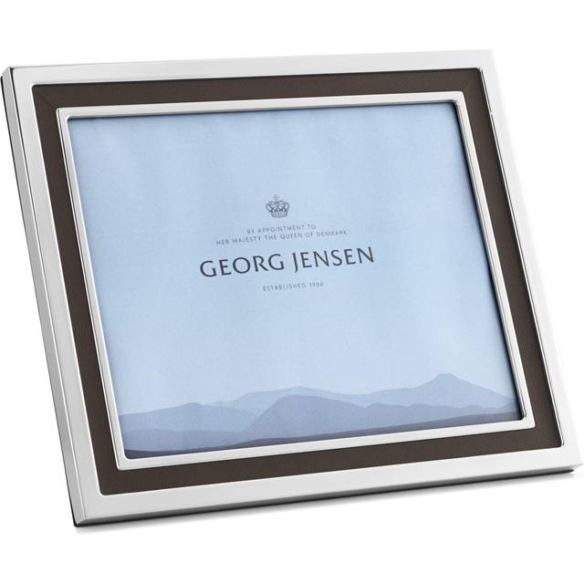 Georg Jensen Manhattan Ramme 30x25 Cm - Fotorammer Læder Rustfrit stål - 10019597