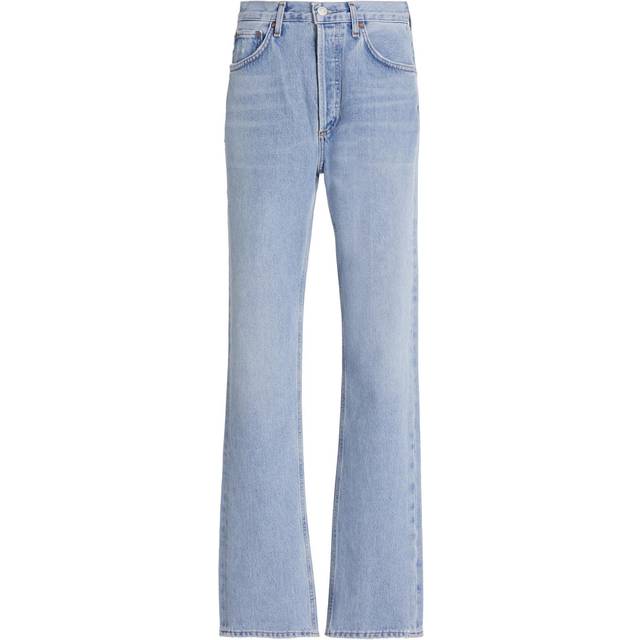 AGOLDE Lana Straight in Riptide - Denim-Light. Size 26 (also in 24, 25, 27, 28, 29, 30, 31, 32, 33, 34). (26)