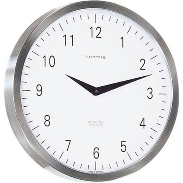 Analogue 30cm Wall Clock - Weiß;Weiß (30cm W X 30cm H X 5cm D)