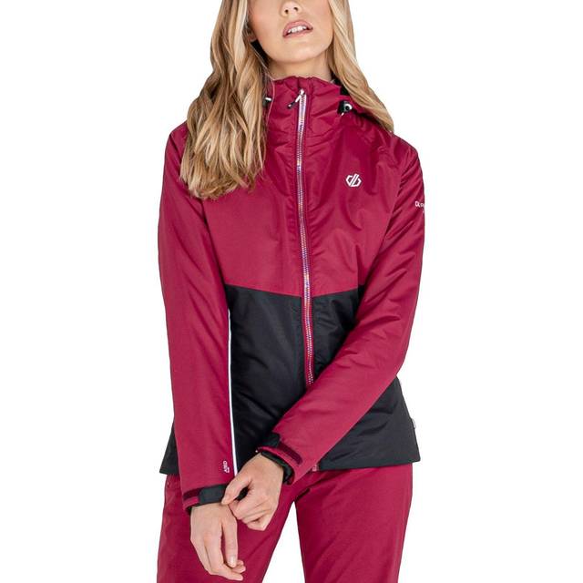 Regatta Womens Radiate Ii Waterproof Fleece Lined Hooded Ski Jacket - 8