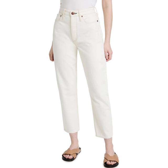 rag & bone Alissa Ecru Baggy Jean